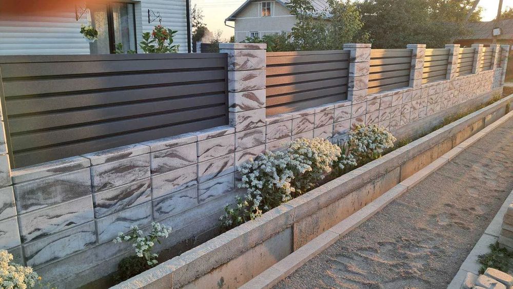 Блок модульний для паркану