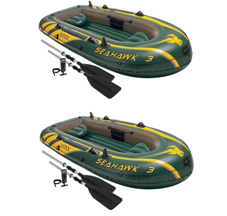 Лодка / човен/ ‼️РОЗПРОДАЖ надувний човен intex/ надувная лодка