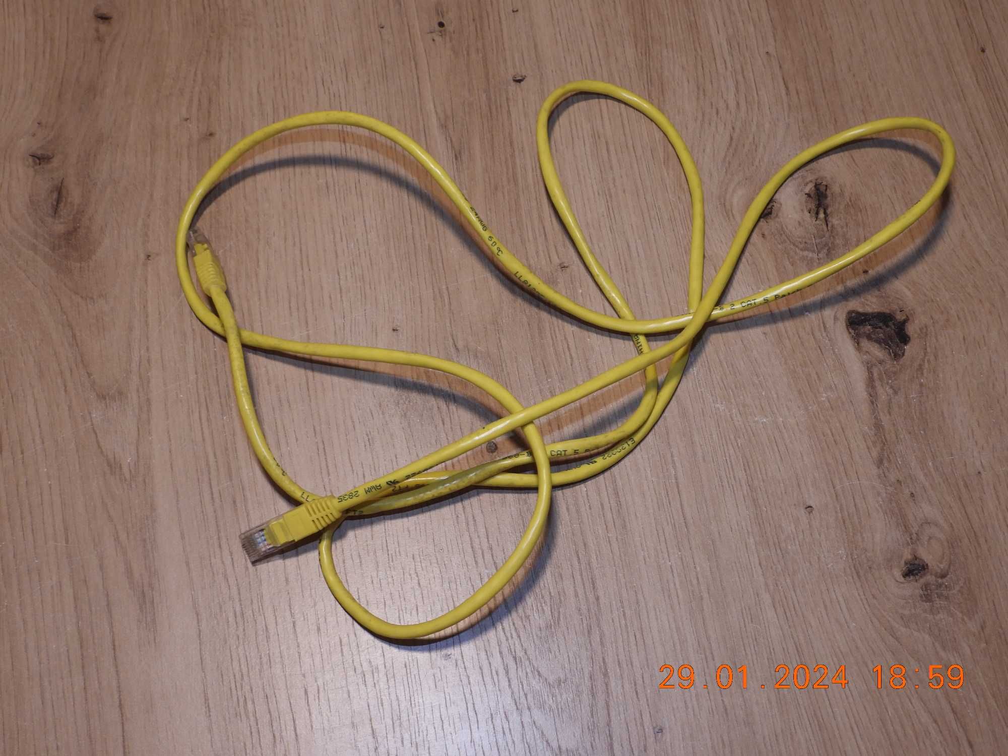 Kabel sieciowy  LAN ETHERNET RJ45 - 200cm