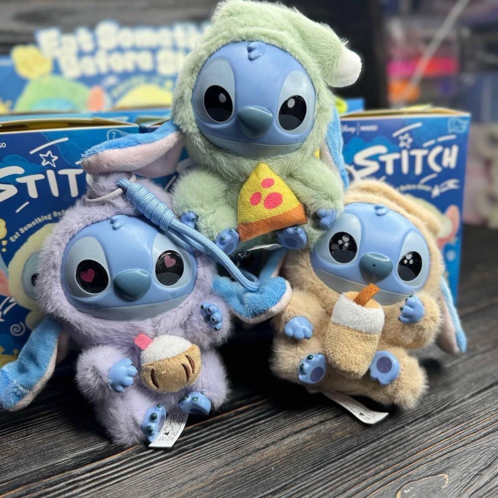 ‼️ХІТ‼️Стіч Лабубу плюшева іграшка-брелок, сюрприз Stitch. Disney.