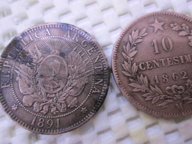 10 центисиме Италия 1862
