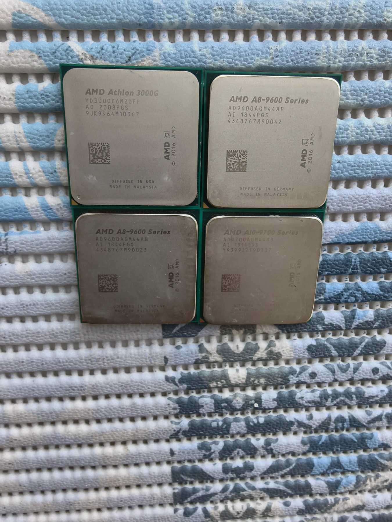 Процессори sАМ4! A8-9600 A10-9700 Athlon 3000G