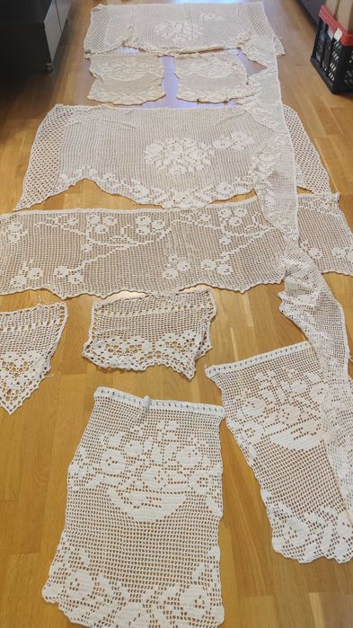 Firanki na szydełku