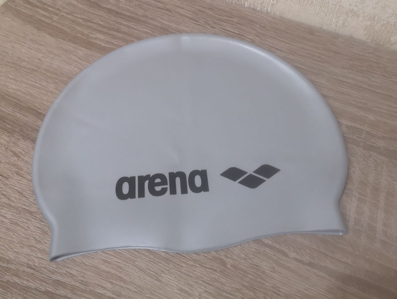 Дитяча шапочка для плавання Arena Classic Silicone JR91670-51 Silver
