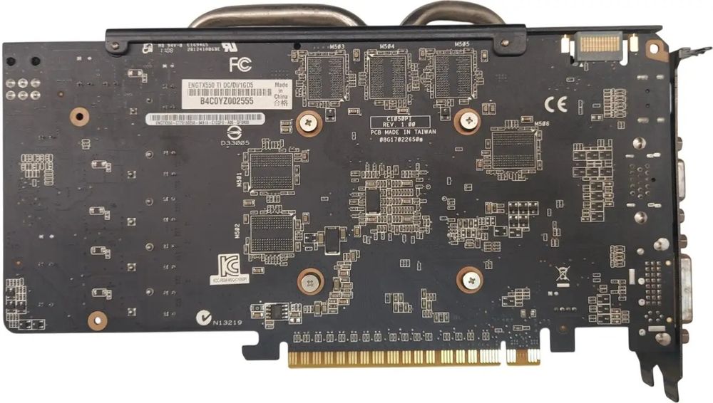 Відеокарта Asus PCI-Ex GeForce GTX 550 Ti 1024MB GDDR5 (192bit) (910/4