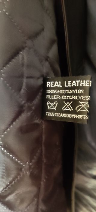 Шкіряне пальто чоловіче