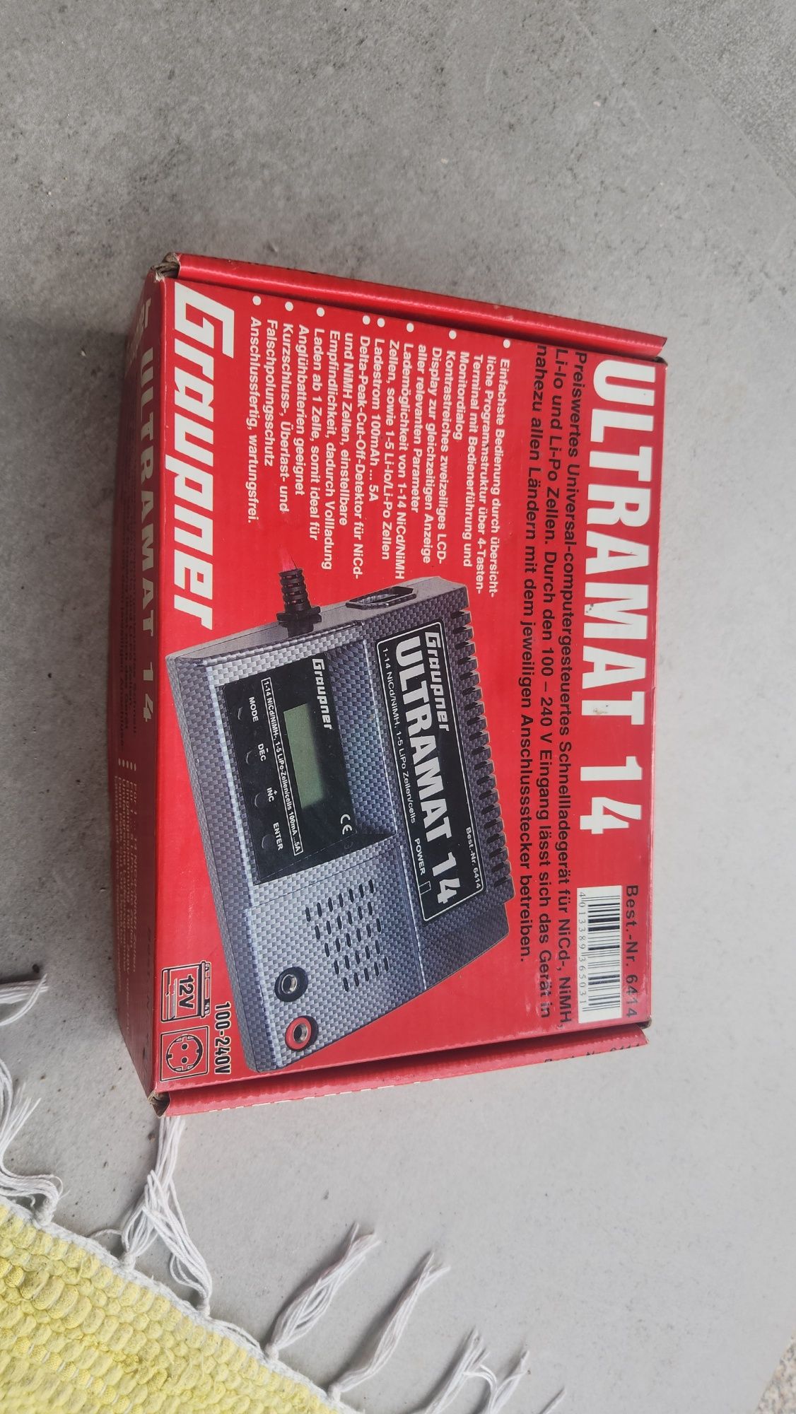 Carregador bateria Lipo Graupner