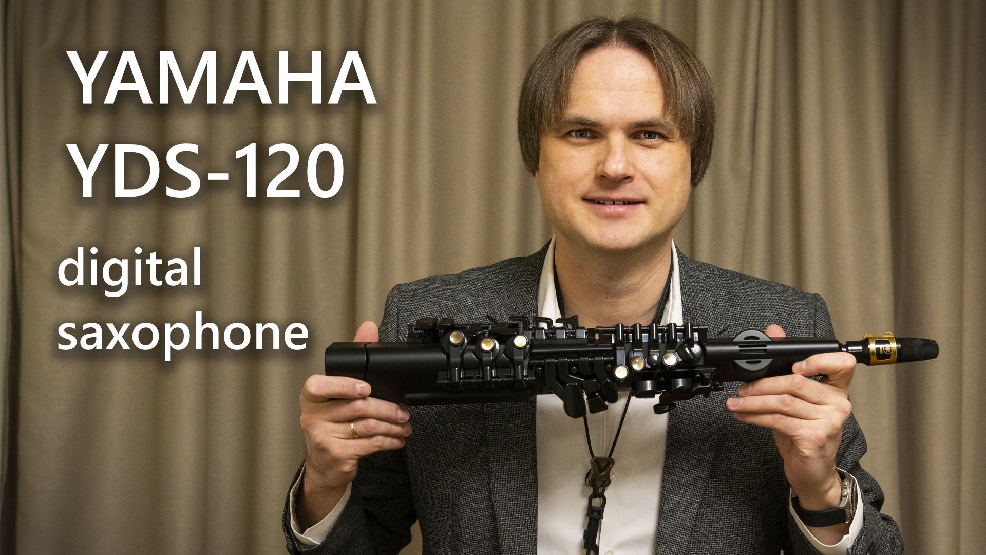 Онлайн Уроки гри на цифровому саксофоні Yamaha YDS-120, або  YDS-150