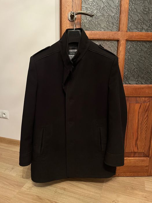 Sprzedam płaszcz męski XXL czarny