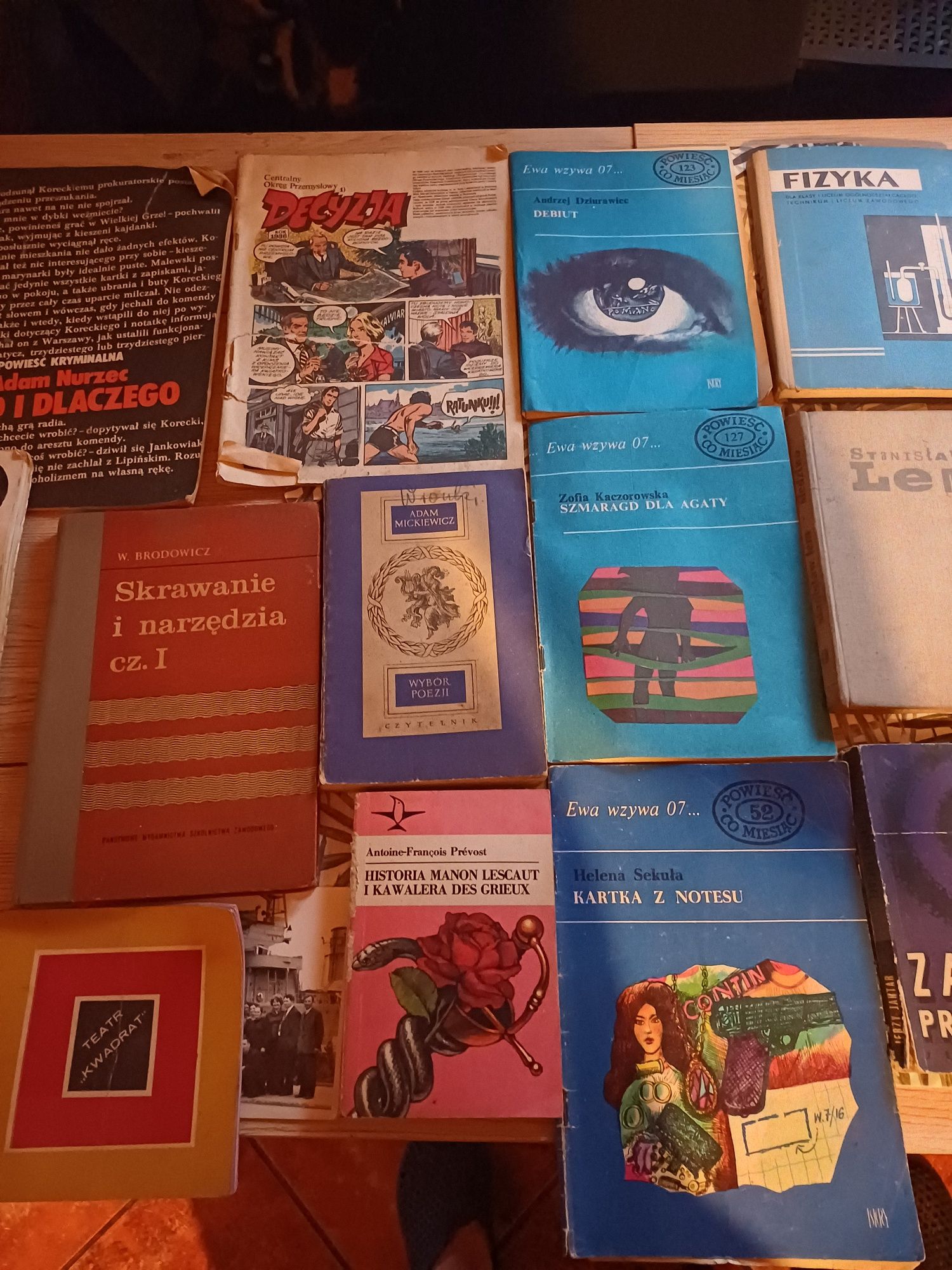 Stare czasopisma i ksiazki