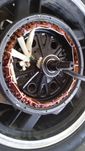 Мотор колесо 17 " литой диск 3000w