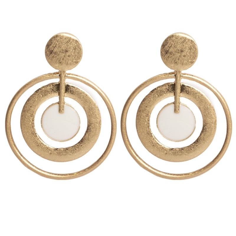 Conjunto de colar e brincos novos