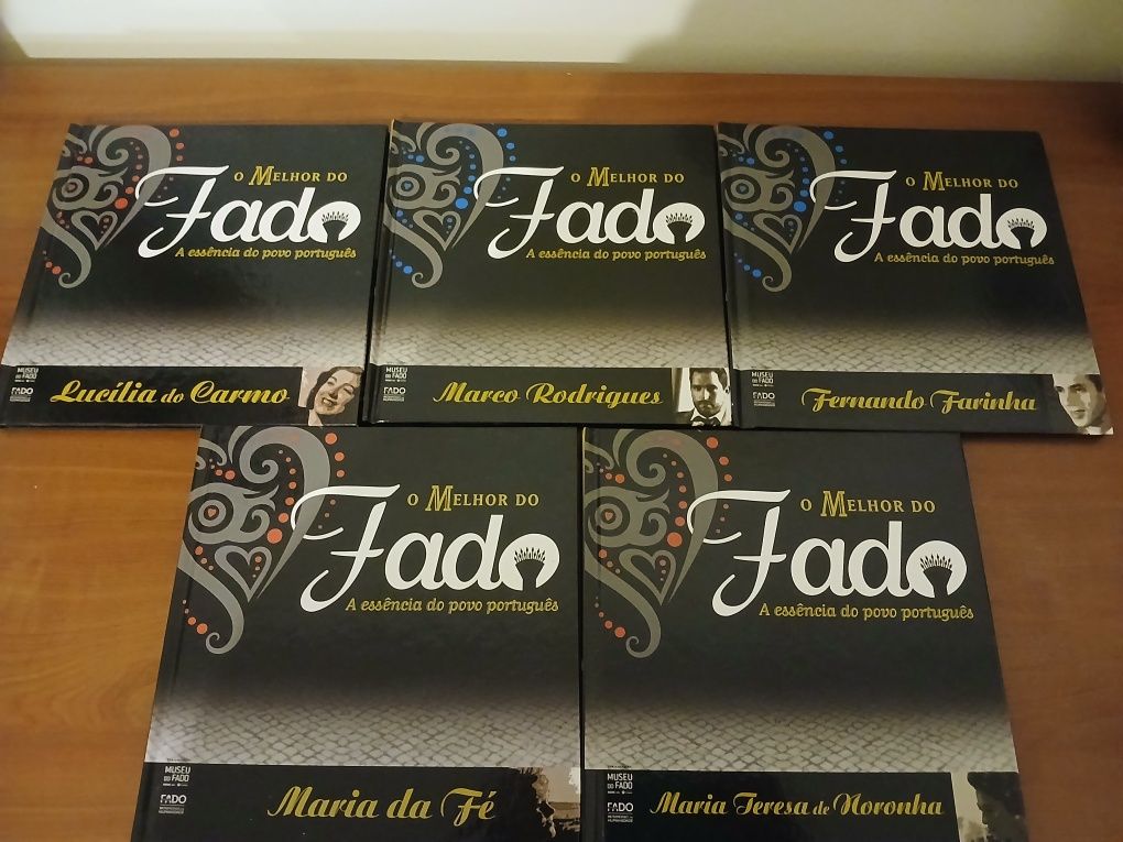 Cds com livros -  o melhor do fado