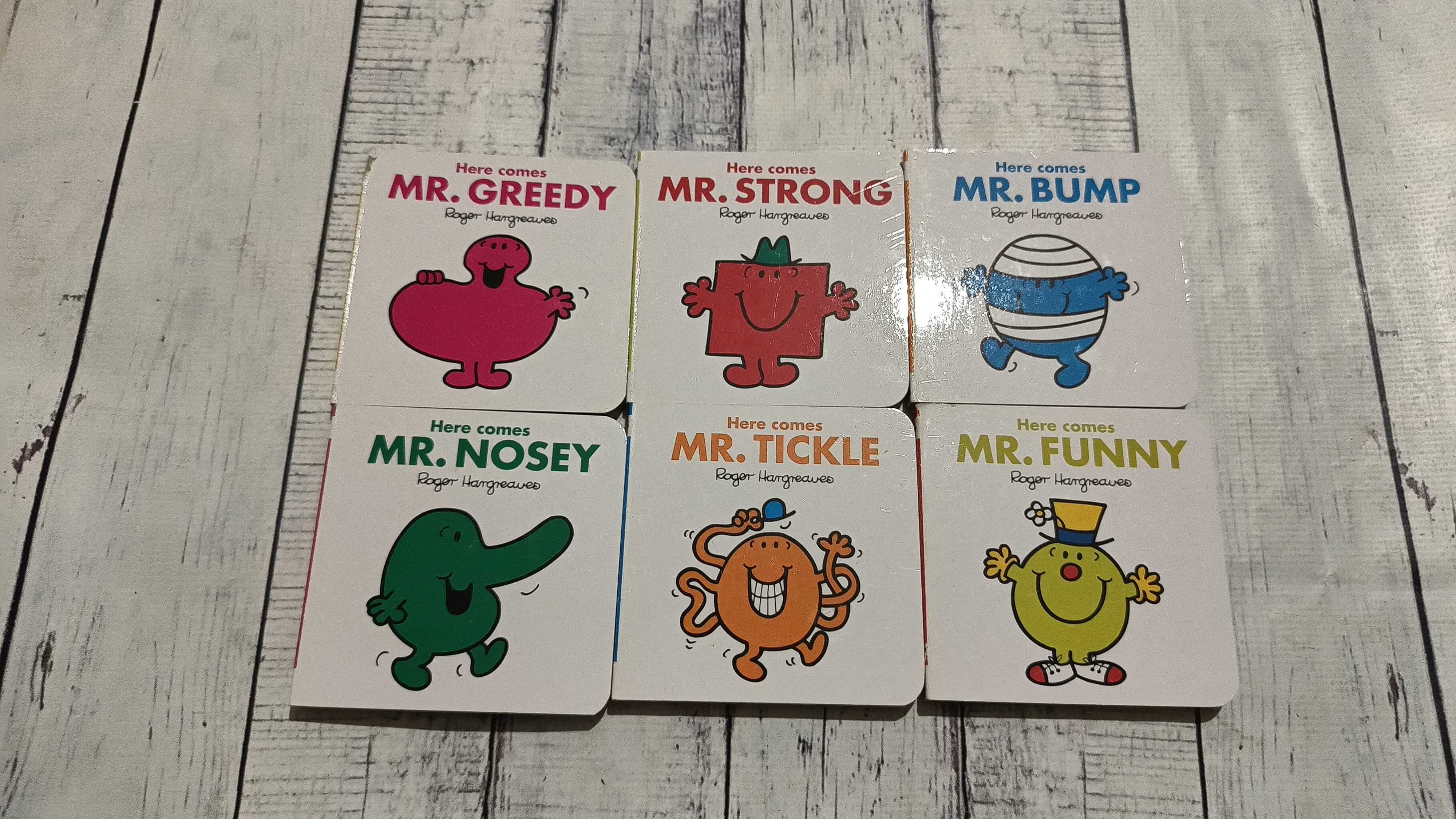 Набір з 6 книг Mr. Men. Pocket Library Roger Hargreaves