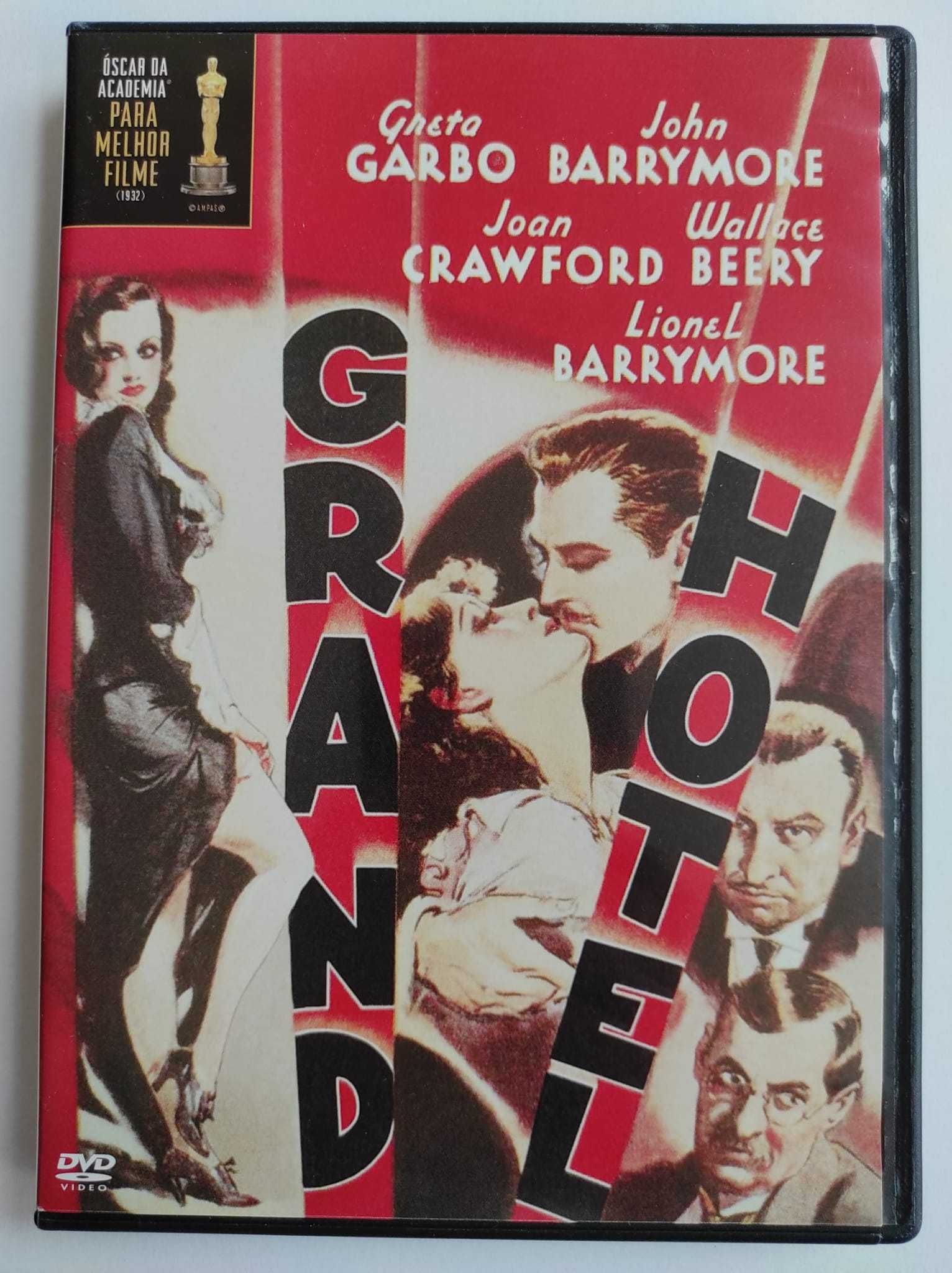 DVD “Grand Hotel”, com Greta Garbo. Raro.