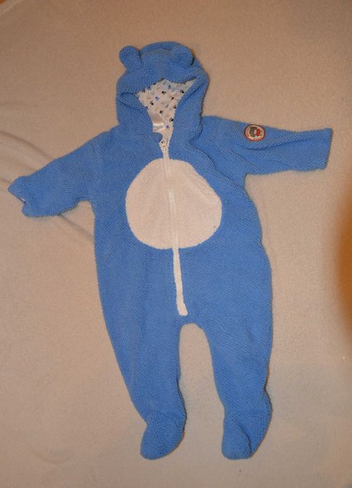 kombinezon niebieski Miś rozm. 74