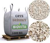 Kamień dekoracyjny Grys beżowy - BEŻOWA MARIANNA 8-16mm Big-Bag TONA