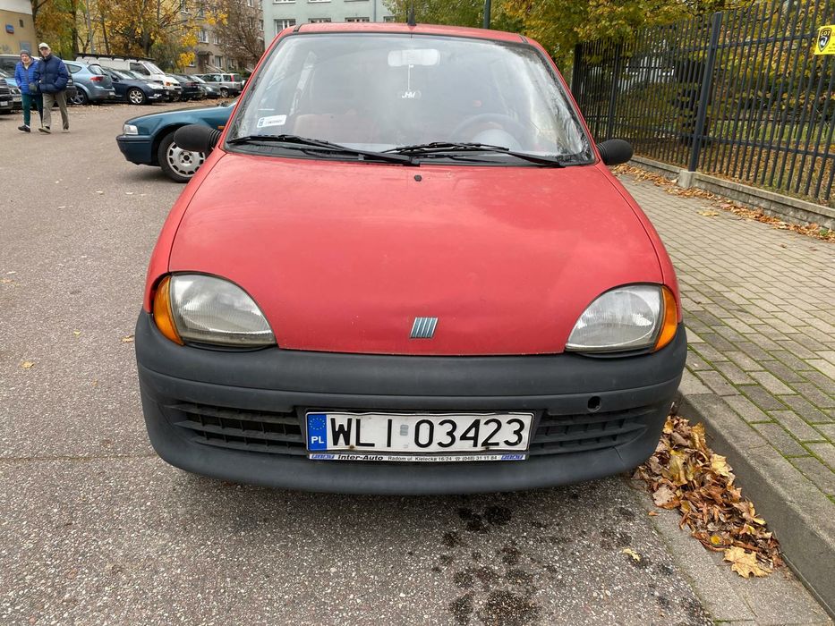Fiat Seicento 0.9 + LPG 1998 butla do 2027r + części