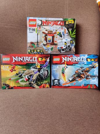 Конструкторы Lego Ninjago 70745, 70601,70607 одним лотом