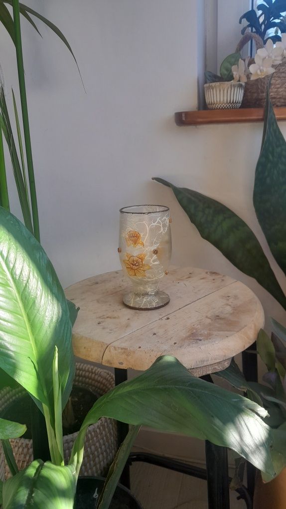 Kieliszek decoupage