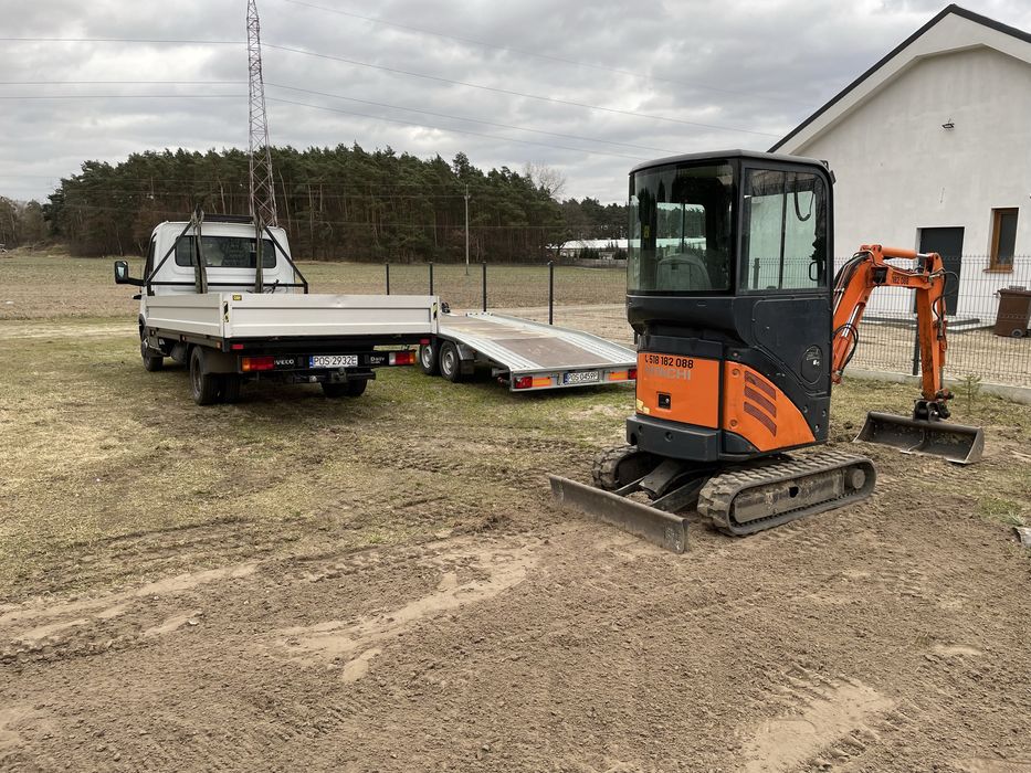 Usługi Minikoparka, wywrotką 3,5t