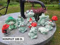 ogród dekoracja ogrodowa żaba skrzat krasnal koty gipsowe krasnale  3d