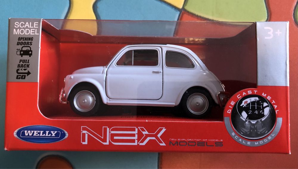 Fiat 500 - Miniatura - Welly