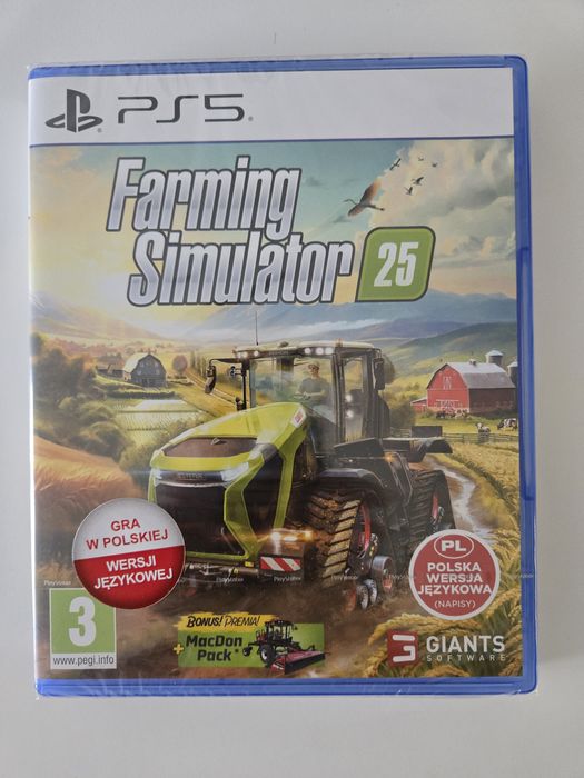 Nowa Gra Farming Simulator 25 PL Sony PlayStation 5