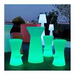 Mesa com luz varias cores