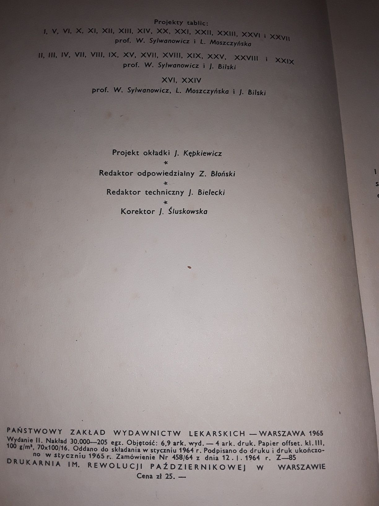 Mały Atlas anatomiczny Sylwanowicz