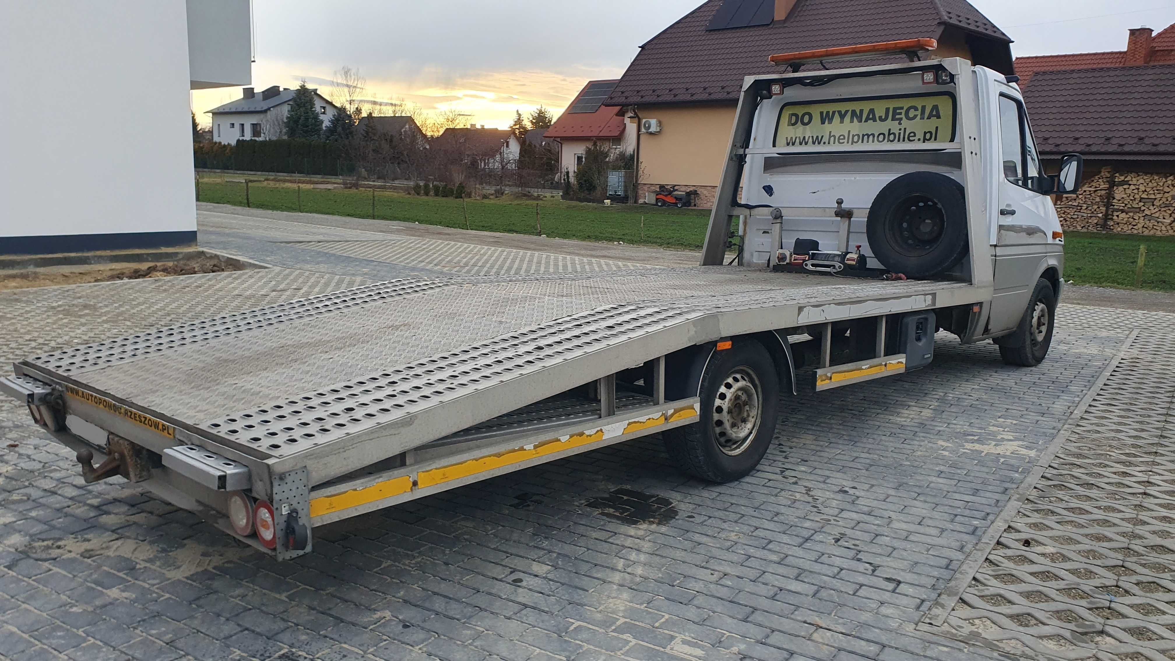 Autolaweta Auto Laweta Sprinter 2006r 2,3 +gaz LPG Zarejestrowana