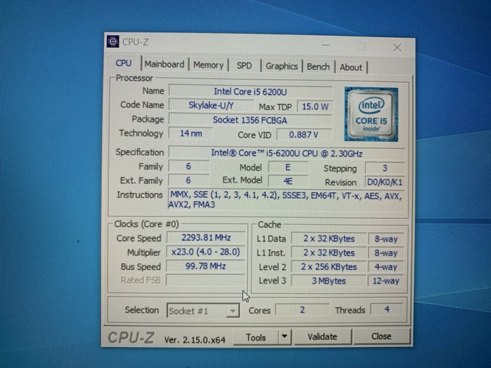 Ноутбук PEAQ i5-6200U/ddr4 8Gb/ssd 128Gb