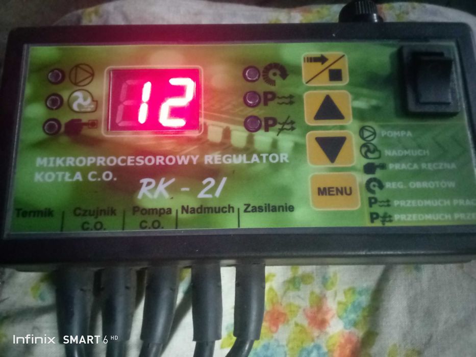 Mikroprocesorowy sterownik kotła c.o. RK-21