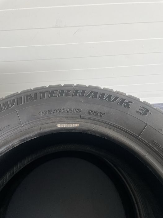 2x OPONY ZIMOWE Firestone Winterhawk3 195/60/15 88T !