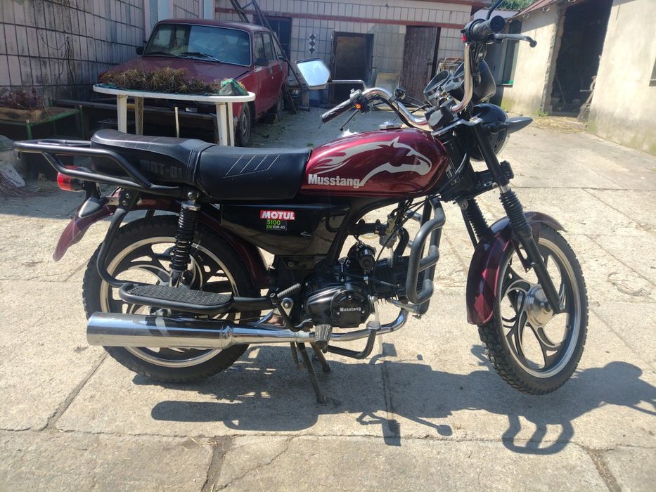 Мотоцикл мустанг мт2