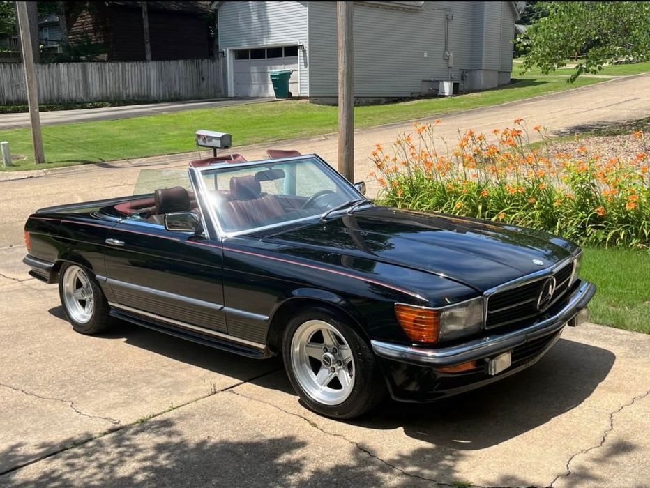 Kolekcjonerski Mercedes 500 SL AMG W107!