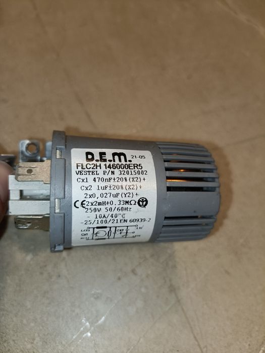 Filtr przeciwzakłóceniowy do pralki Sharp ES-NFB912BWB