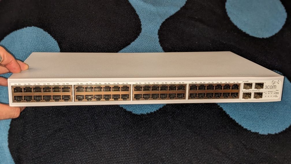 Керований комутатор 3COM Baseline Switch 2848-SFP Plus 3C16486