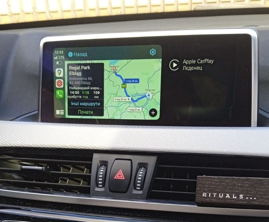 Bmw język polski, polskie menu seria E F G carplay mirrorlink mapy