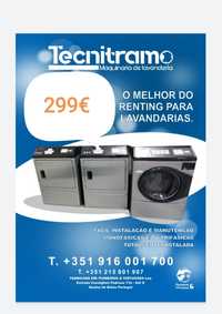 Máquina de lavar roupa e secar industrial Self-service