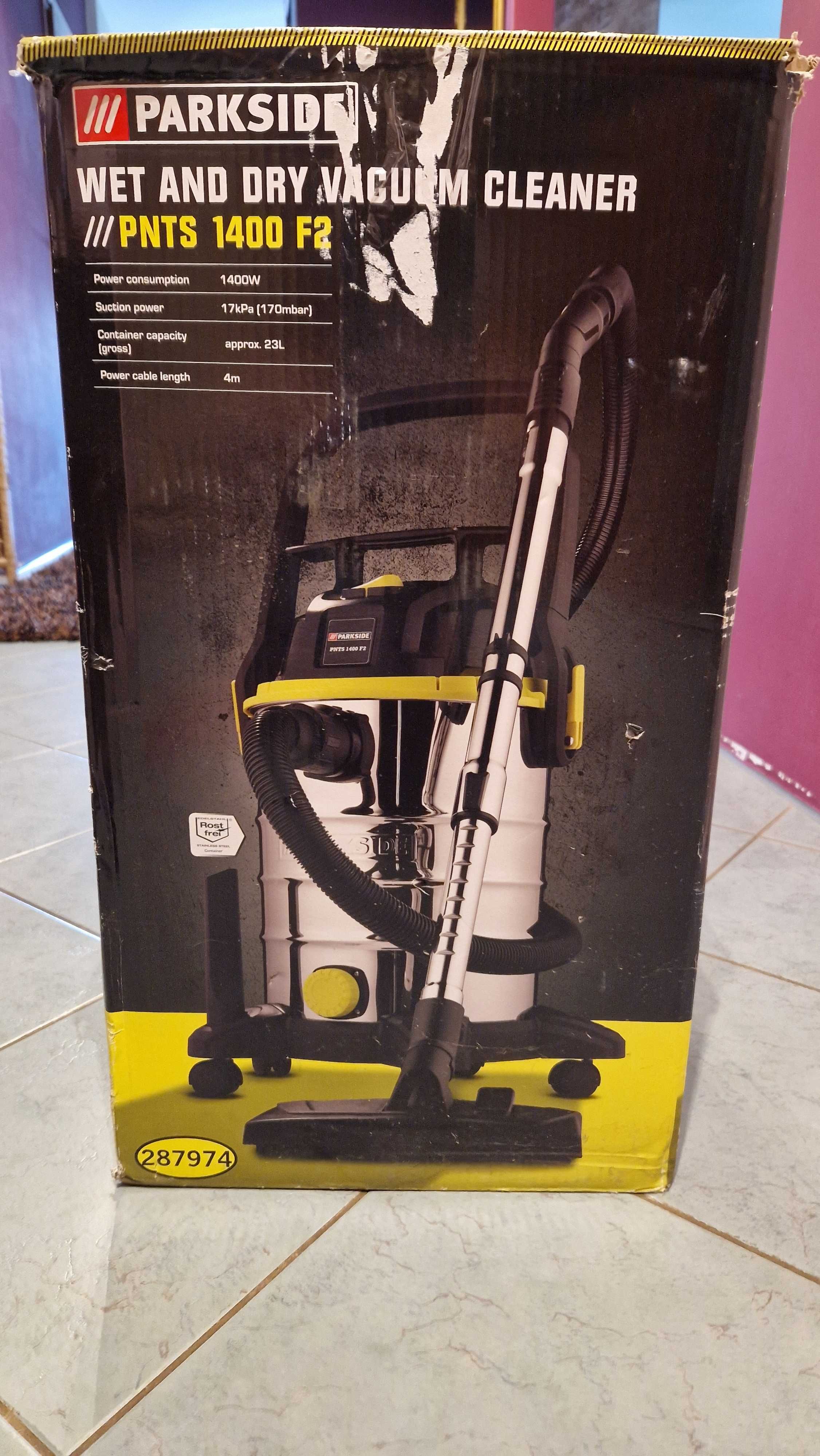 Odkurzacz Parkside wet and dry 1400W F2