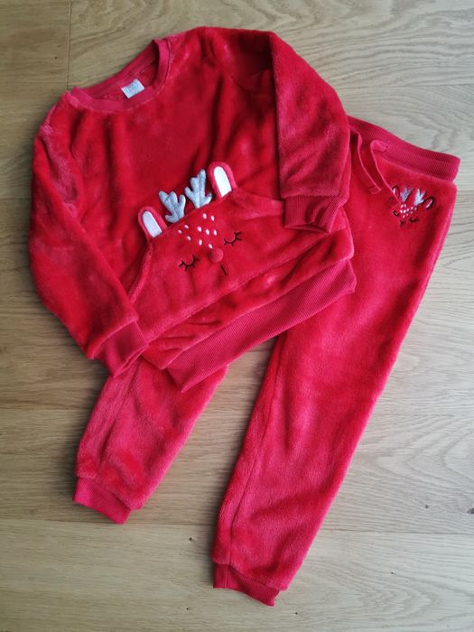 Piżama polarowa świąteczna 104