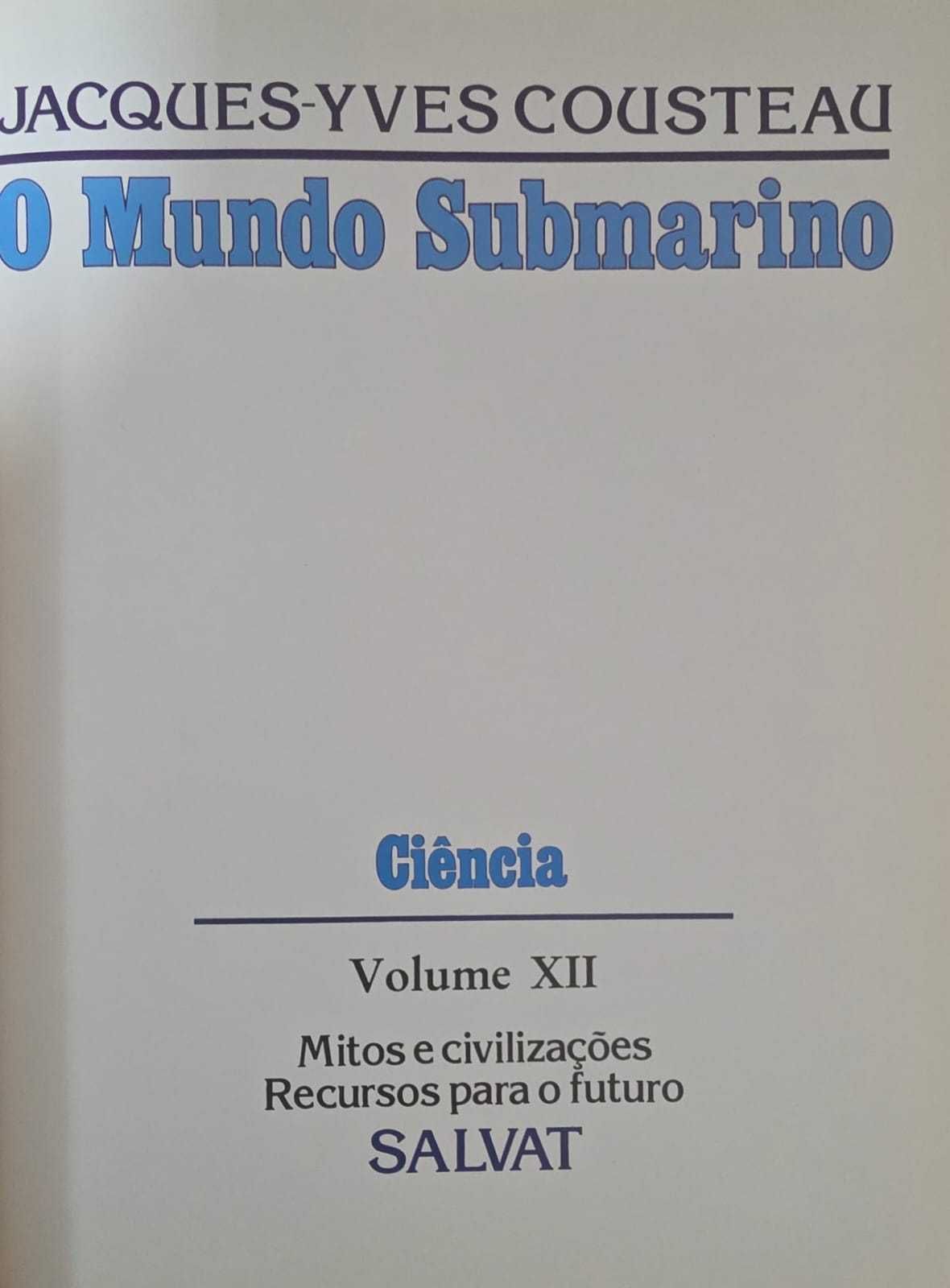 O mundo Submarino "Cousteau" 12 vol. Ref: SD