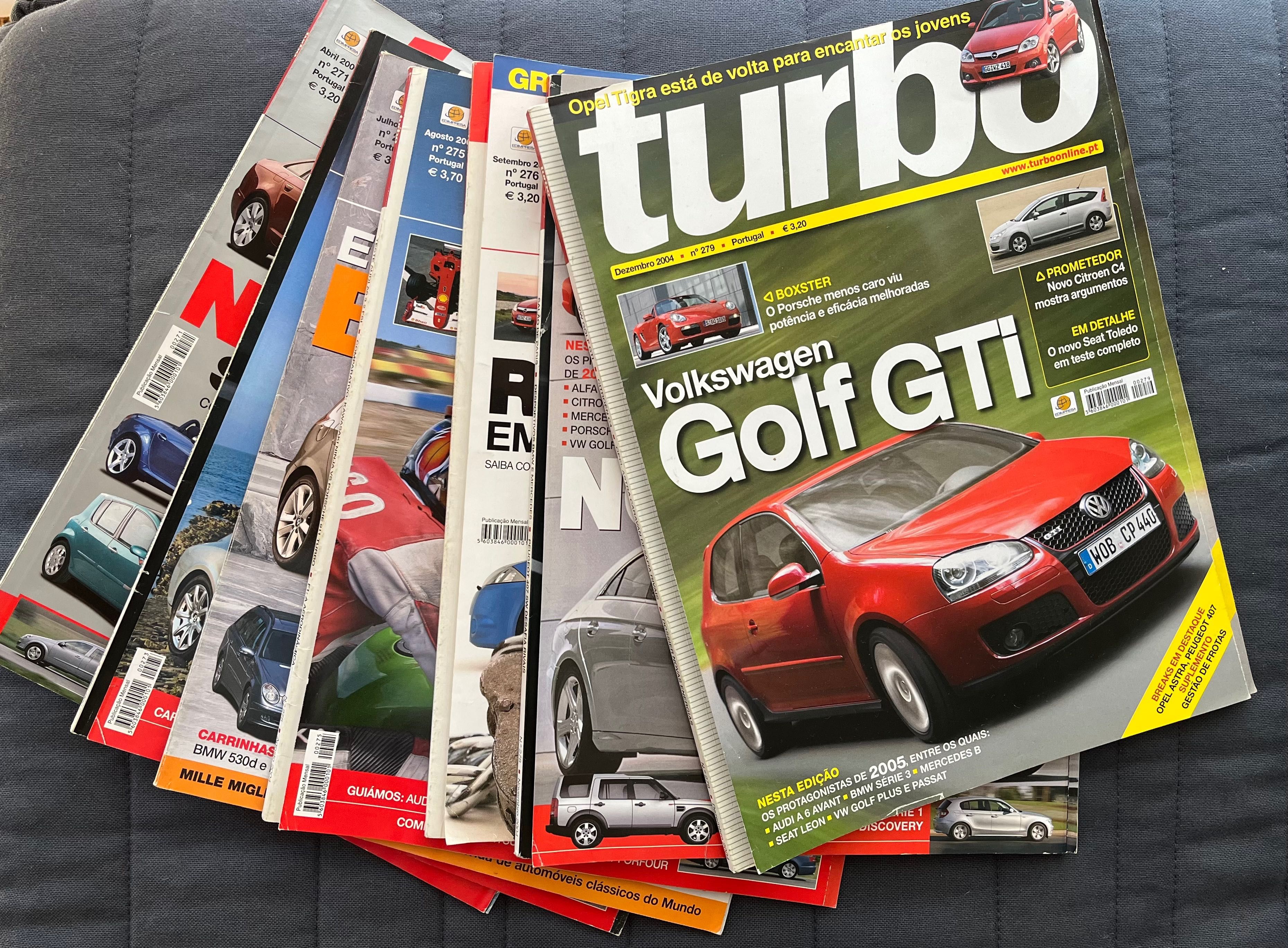 Lote de Revistas TURBO em bom estado