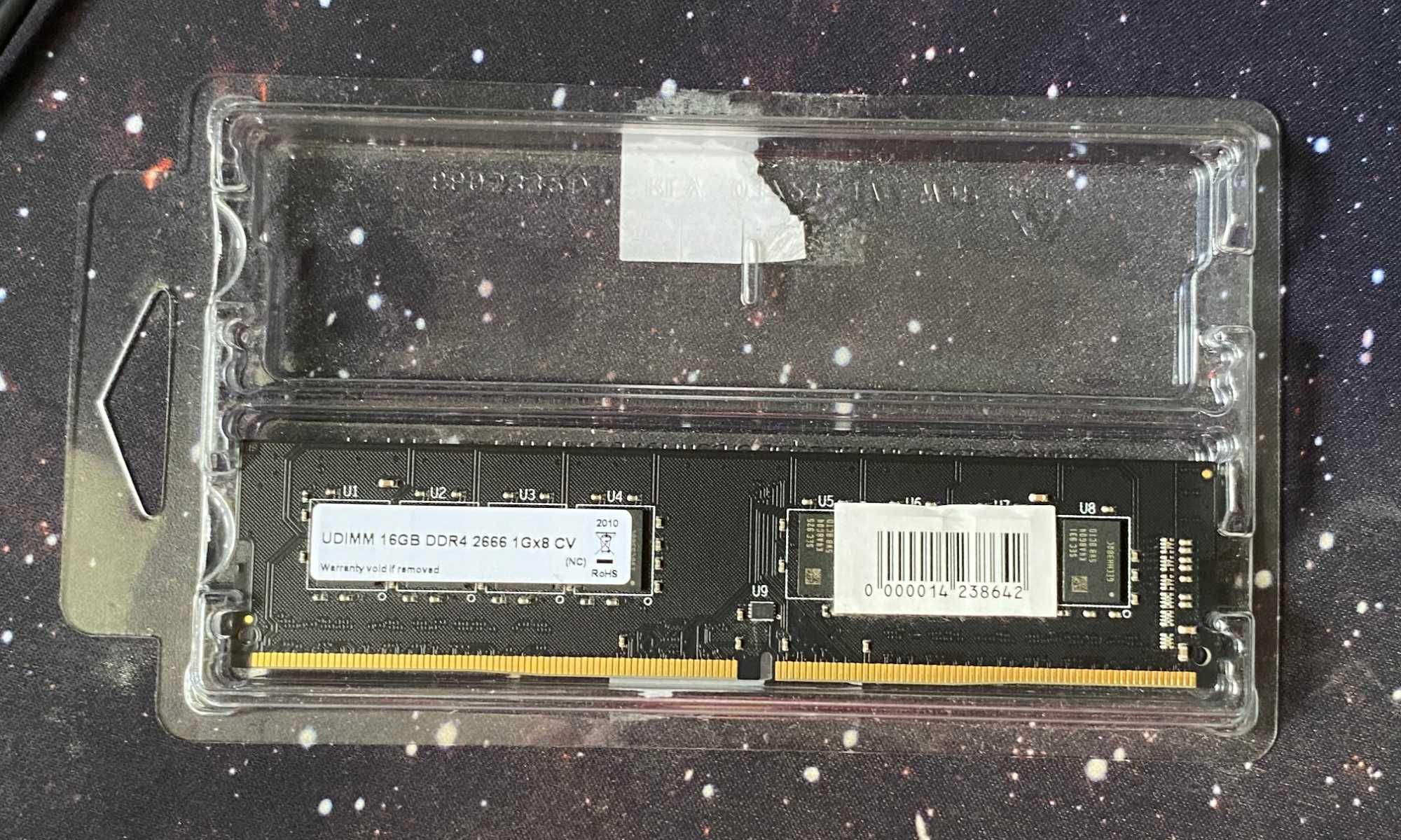 Samsung UDIMM 16GB DDR4 2666 1Gx8 CV