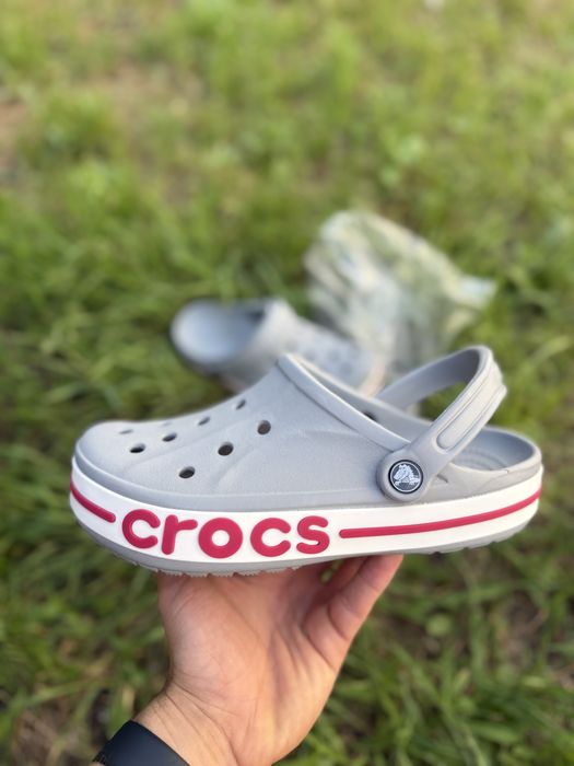 Crocs bayaband white білі крокси баябенд крокси чоловічі крокс мужские