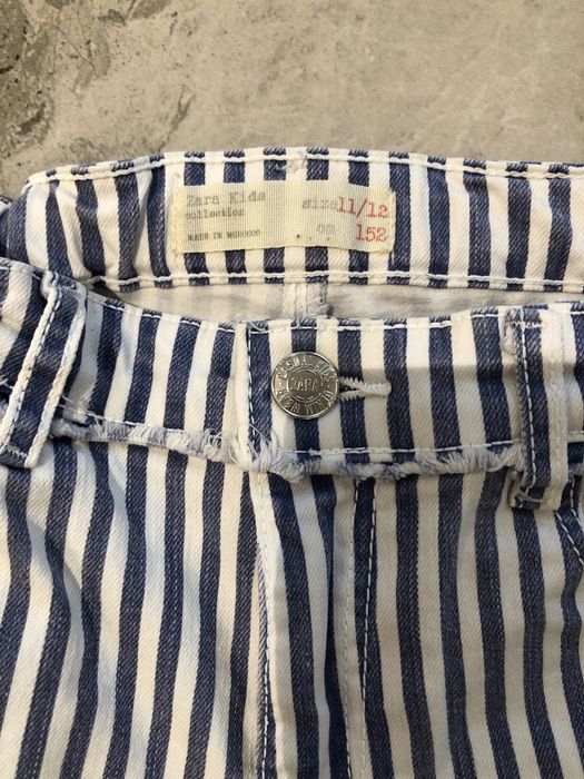 Джинсы в полоску Zara kids 152