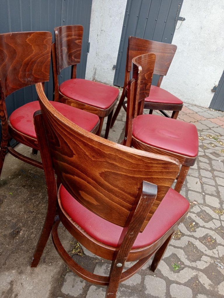 Komplet krzeseł . Krzesła MAY lata 60 vintage