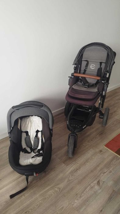 Duo jané - carrinho+ ovo/alcofa