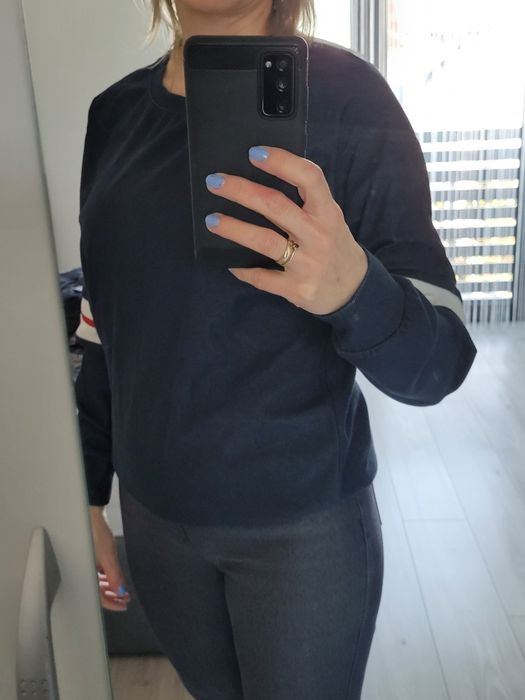 Granatowa bluza damska